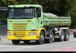 Scania G 450 mit Mulde unterwegs in Olten am 28.07.2023