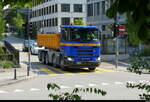 Scania mit Mulde unterwegs in Wetzikon am 31.07.2026