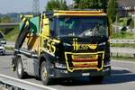 Ein Scania mit Welakiaufbau von HESS am 11.9.26 bei Grauholz.