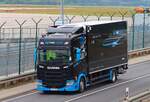 Scania R360 Timolog24 am 15.05.26 am Frankfurter Flughafen 