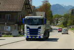 Scania R 500 Kipper unterwegs in Wildhaus am 30.04.2026