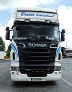 =Scania-Sattelzug von ORAN rastet im Mai 2017 an der A 3