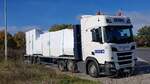 =Scania-Sattelzug von ZECH-Logistics rastet an der A 7, 10-2022