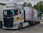 =Scania Sattelzug der Firma FTG aus Österreich, 09-2025
