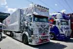 Ein Scania Sattelzug 'The Stones' am 20.6.26 bei der L�ndle Truckshow.