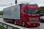 Ein Scania Sattelzug von Martin Steiner am 10.9.26 bei Grauholz.