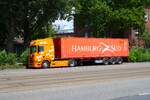 Scania Super 460R am 16.07.26 in Ludwigshafen 