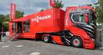 =Viesmann-Werbetruck steht auf dem Hessentaggel�nde in Fulda im Juni 2026