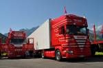 Am 26 juni 2010 fotografierte ich diese LKW auf die  Truckmeile  am 17 Intern Truck & Country Festival in Interlaken (CH).