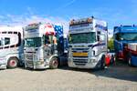 Spedition Decker Scania Sattelzugmaschine am 16.07.22 beim ADAC Truck Grand Prix auf dem Nürburgring
