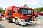 Feuerwehr Stadt Rodgau Scania GW-L/TH am 26.05.19 beim Kreisfeuerwehrtag in Michelstadt (Odenwald)
