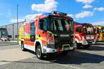Feuerwehr Paderborn Scania HLF20 am 16.07.22 beim Tag der offenen Tür von Design 112