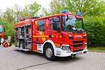 Das neue HLF20/16 der Feuerwehr Rodgau Mitte (Florian Rodgau 1-46-1) am 01.05.23 beim Tag der offenen Tür