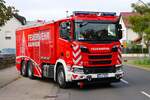 Feuerwehr Raunheim (Hessen) Scania 560R XT GTLF10 (Florian Raunheim 26) am 31.08.25 beim Kreisfeuerwehrtag in Rüsselsheim Bauschheim
