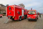 Main Taunus Kreis Scania P360 GW-Wasserrettung am 31.12.25 beim Silvester Abschwimmen 2025 in Mainz am Rheinufer