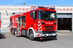 Scania 560R XT GTLF10 (Florian Raunheim 26) der Feuerwehr Raunheim (Hessen) am 02.05.26 in Fl�rsheim 