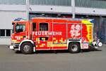 Scania Super P420 Lentner HLF20 Feuerwehr Hanau (Florian Hanau 1-46-1) im Br�der Grimm Design am 07.06.26 beim Tag der offenen T�r der Feuerwehr Hanau 