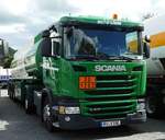 =Scania-Tankzug von SCHINDELE rastet an der A7 im September 2017