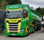 =Scania-Tankzug von INTRA aus Litauen, 08-2021