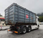 =Scania R 590 vom Transportunternehmen BISCHOFER steht auf der Brennerhöhe, 09-2025