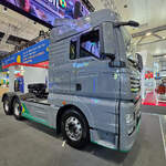 Dieses VW Meteor Highline 29.530 aus brasilianischer Produktion war Ende April 2026 auf der Hannovermesse zu sehen.