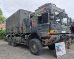 =Rheinmetall UTF 5to (ungesch�tztes Transport Fahrzeug) im Dienst der Bundeswehr, ausgestellt beim Hessentag in Fulda, 06-2026