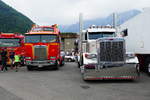 2 US Trucks am 24.6.17 am Trucker Festival in Interlaken.
