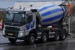 Volvo FMx, Betonmischer hat seine Ladung angeliefert. 02.2026 