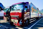 Ein Volvo Aero H�ngerzug von Galliker am 27.6.26 beim Trucker Festival Interlaken.