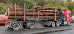 =Volvo-Sattelzug als Langholztransporter der Firma GERBIG; 11-2025