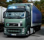 =Volvo FH von GLOBETROTTER steht im September 2016 auf dem Autohof Fulda-Nord