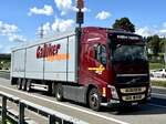 Ein Volvo FH Sattelzug von Galliker am 5.9.25 beim Grauholz.
