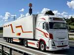Ein Volvo FH Aero Sattelzug von Pfister am 5.9.25 beim Grauholz.