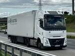 Ein Volvo FH Aero Sattelzug von AGR Logistika am 11.9.25 beim Grauholz.