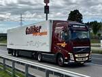 Ein Volvo FH Sattelzug von Galliker am 11.9.25 beim Grauholz.