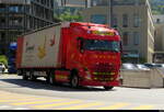 Volvo Sattelschlepper unterwegs in Schaan/FL am 30.04.2026