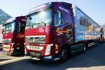 Ein Volvo Sattelzug von Galliker am 27.6.26 beim Trucker Festival Interlaken.