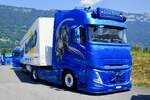 Der neue Volvo Aero von Sascha Berthold am 27.6.26 beim Trucker Festival in Interlaken.