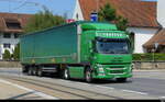 Volvo Sattelschlepper unterwegs in Unterkulm am 30.07.2026
