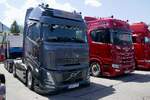 Eine Volvo Aero Zugmaschine von Simmerle am 20.6.26 bei der L�ndle Truckshow.