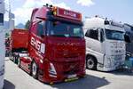 Eine Volvo Aero Zugmaschine von EHG am 20.6.26 bei der L�ndle Truckshow.