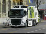 DW / Designwerk MC 375E Müllwagen unterwegs in der Stadt Bern am 14.11.2025