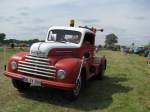 Spezialfahrzeug FK 3500 aus Dortmund beim 16. Oldtimer- und Traktorentreffen, Alt Schwerin/Meckl. 08.08.2009.
Das FK 3500 steht fr Ford Kln und 3.5to Nutzlast. Produziert wurde das Modell von 1952-1955.
