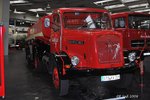 Wahrscheinlich ein Henschel HS 100 Tanksattelzug auf der Nutzfahrzeugmesse Hannover im Oktober 2008.