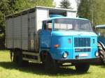 Ifa W50 mit Viehaufbau und Armeefahrerhaus war ebenfalls beim Russentraktortreffen in Oberlungwitz vertreten