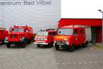 Feuerwehr Oldtimer am 03.10.23 beim Tag der offenen Tür der Feuerwehr Bad Vilbel