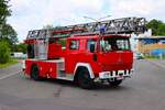 Magirus Deutz Drehleiter bei der Übergabe zur neuen Drehleiter am 28.06.25 in Nidderau