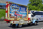 Circus-Roncalli-Werbung auf altem Mercedes-LKW in Bonn - 10.05.2017