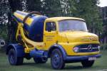 Mercedes Benz mit Betonmischer Aufbau fr 1 Kubikmeter Beton.