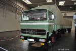 Ein Mercedes 1418-Lastzug in Hannover im Oktober 2008.